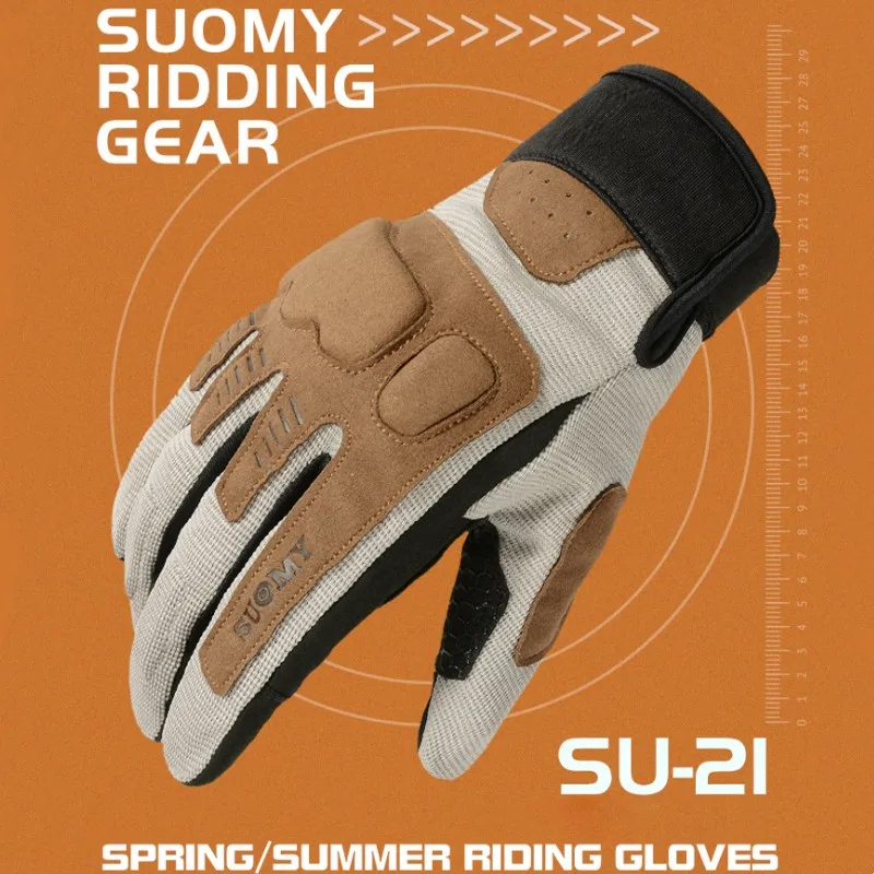 Women Fashion Gloves - Men Fashion Summer Breathable Motorcycle Gloves