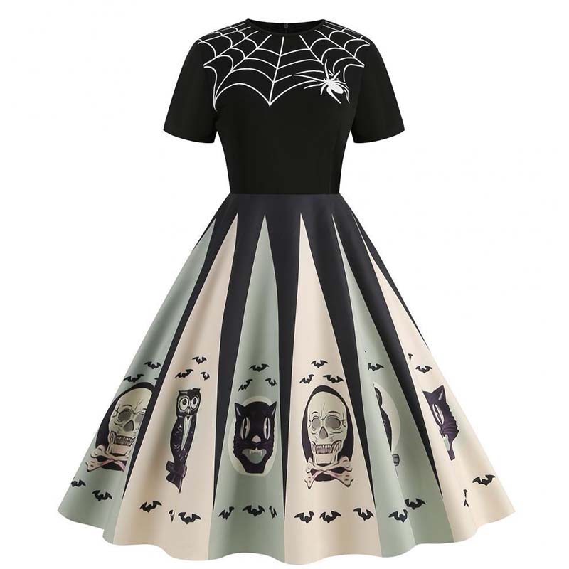 Women Halloween Dresses Short  - огляд і ціна Women'S Fashion Of The 50S