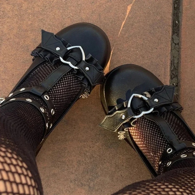 New Sweet Heart Buckle Wedges  - огляд і ціна Women'S Fashion Loafers