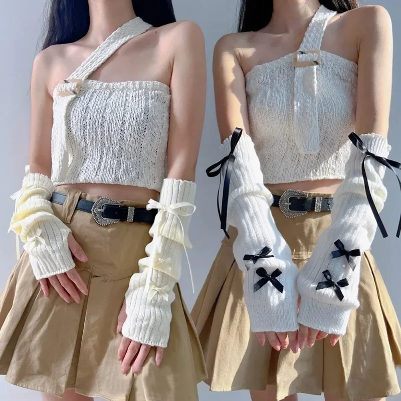 Female Y2K Fashion Arm Warmers - огляд і ціна Women Fashion Gloves