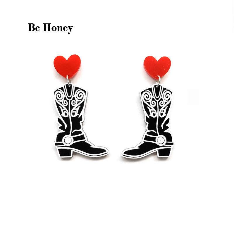 Fashion Black Cowboy Boots Wit - огляд і ціна Women'S Fashion Wild West