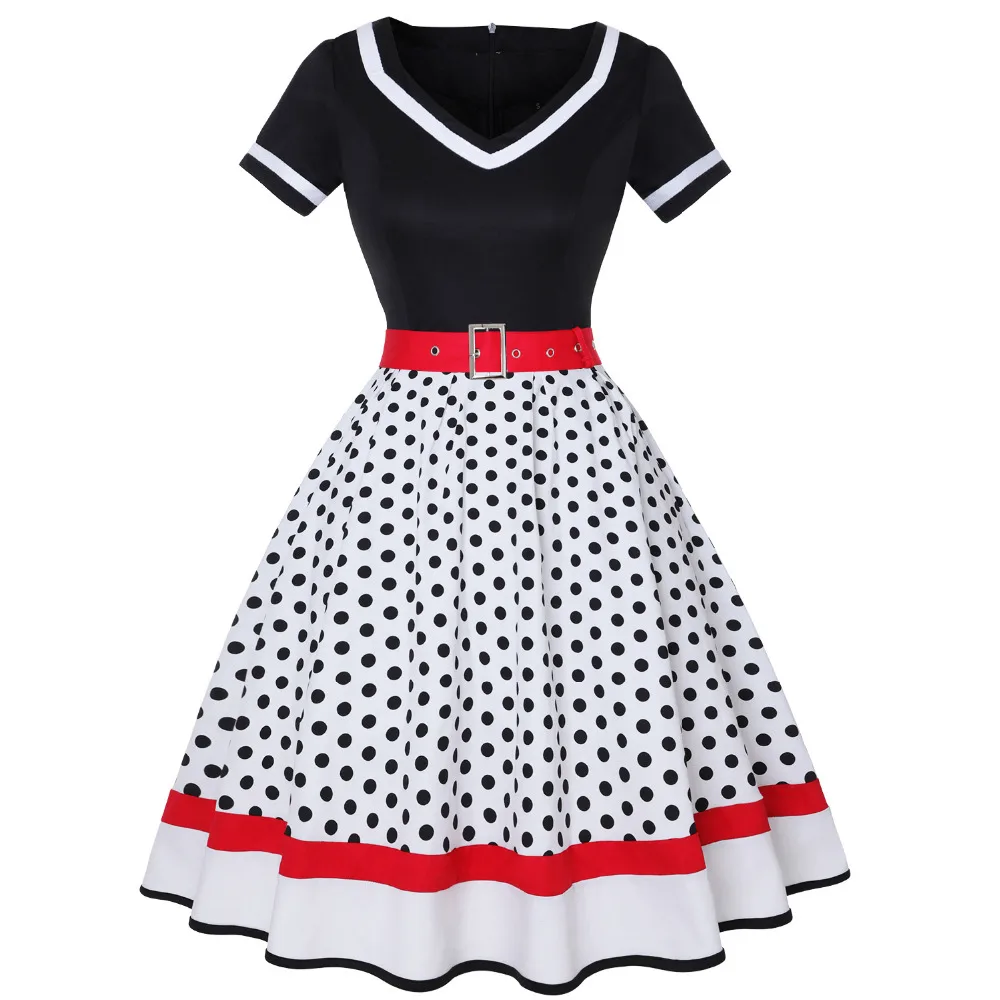 Vintage V-Neck Short Sleeve Sw - огляд і ціна Women'S Fashion Of The 50S