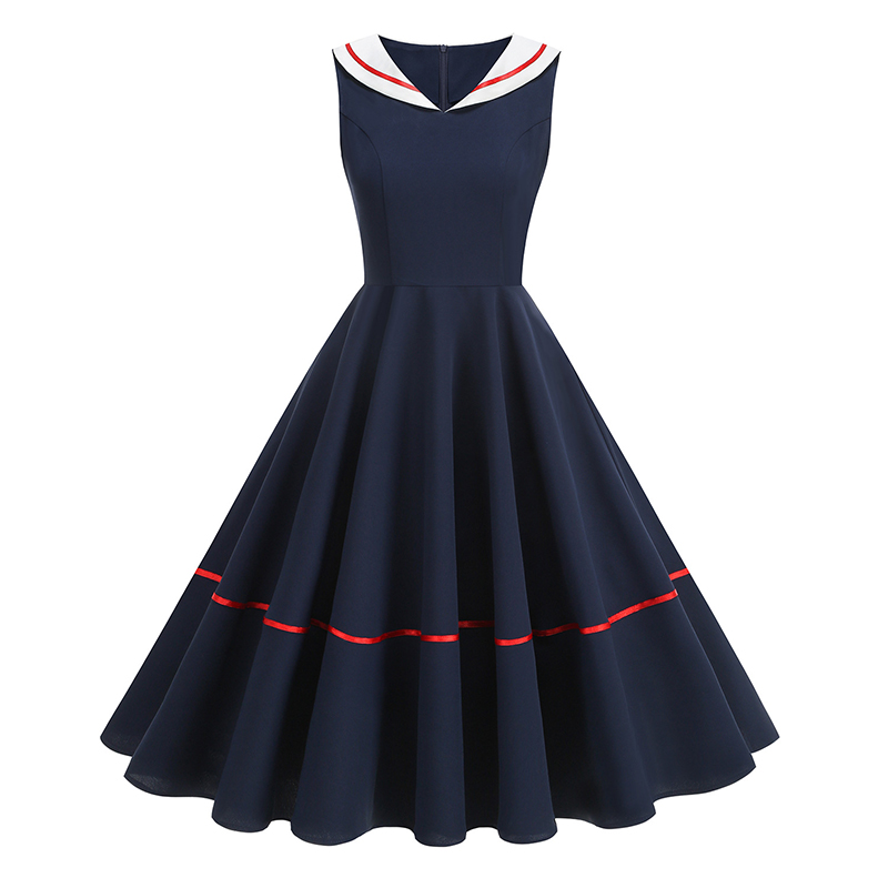 50s 60s Vintage Navy Style Dr - огляд і ціна Women'S Fashion Of The 50S