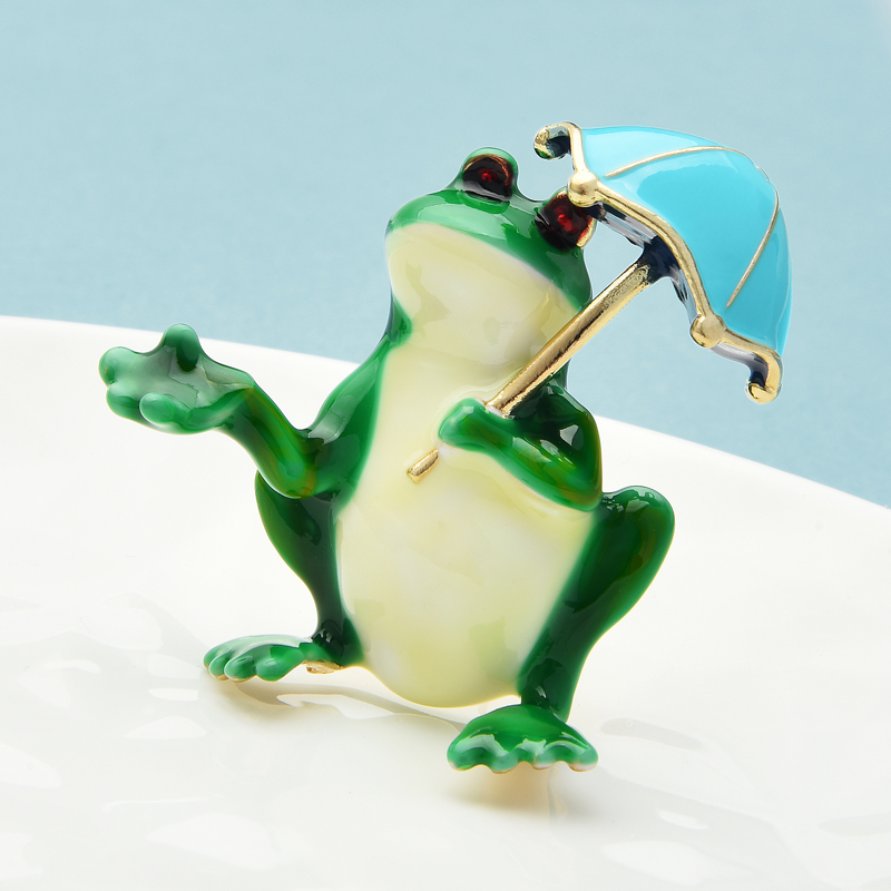 Wuli&baby Taking Umbrella Frog - огляд і ціна Women'S Fashion Umbrella