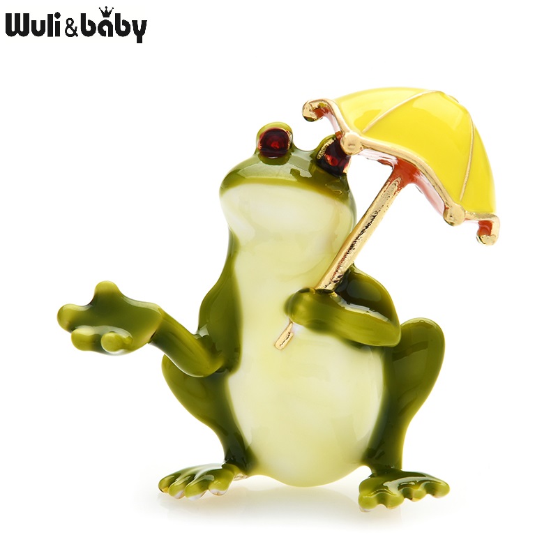 Wuli&baby Taking Umbrella Frog - огляд і ціна Women'S Fashion Umbrella