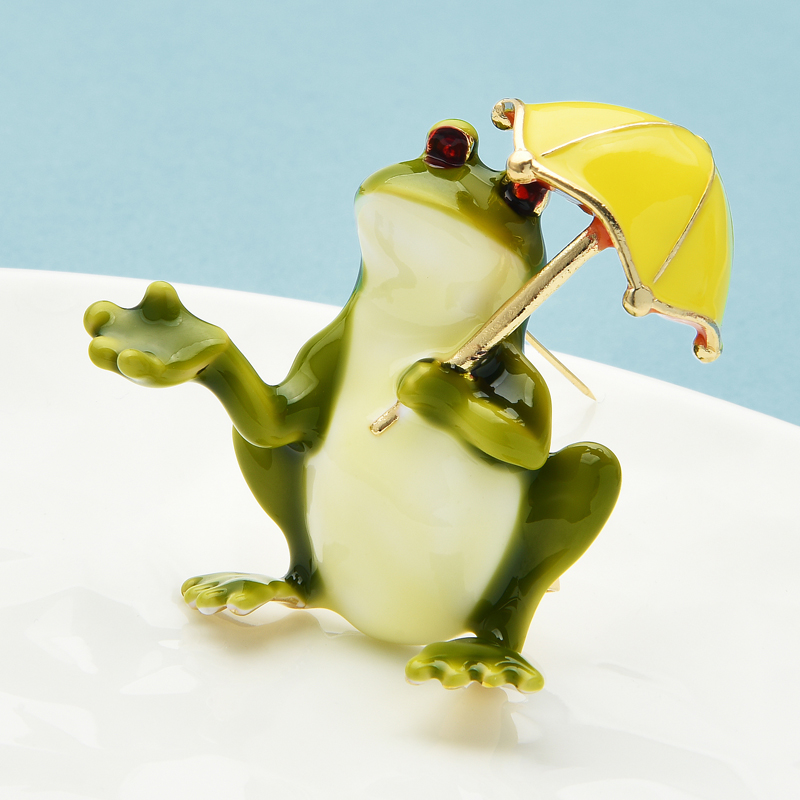 Wuli&baby Taking Umbrella Frog - огляд і ціна Women'S Fashion Umbrella