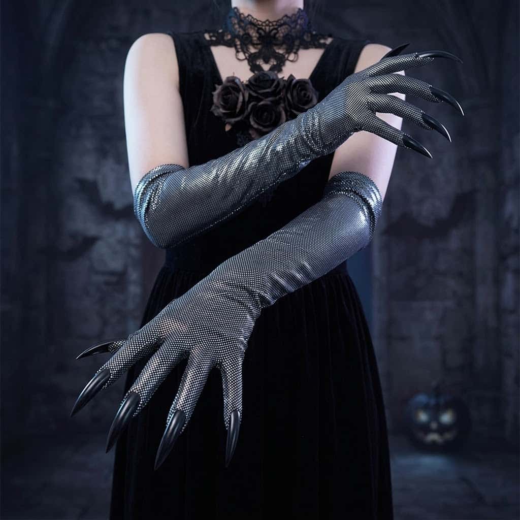 2026 Moon Girl Y2K Gothic Long - огляд і ціна Women Fashion Gloves