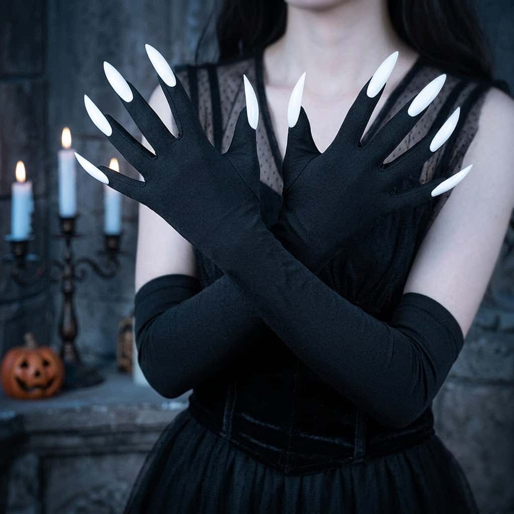 2026 Moon Girl Y2K Gothic Long - огляд і ціна Women Fashion Gloves