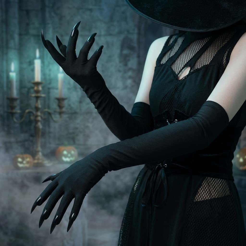 2026 Moon Girl Y2K Gothic Long - огляд і ціна Women Fashion Gloves