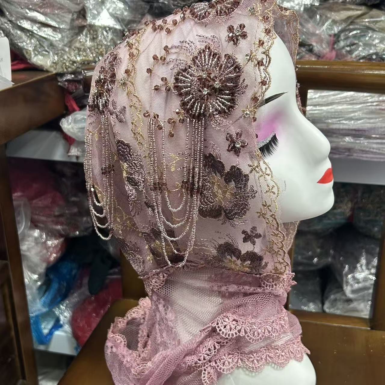 Hijab Muslim Women Shawl Lace  - огляд і ціна Women Fashion Malaysia