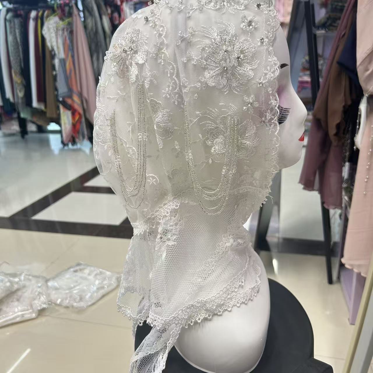 Hijab Muslim Women Shawl Lace  - огляд і ціна Women Fashion Malaysia