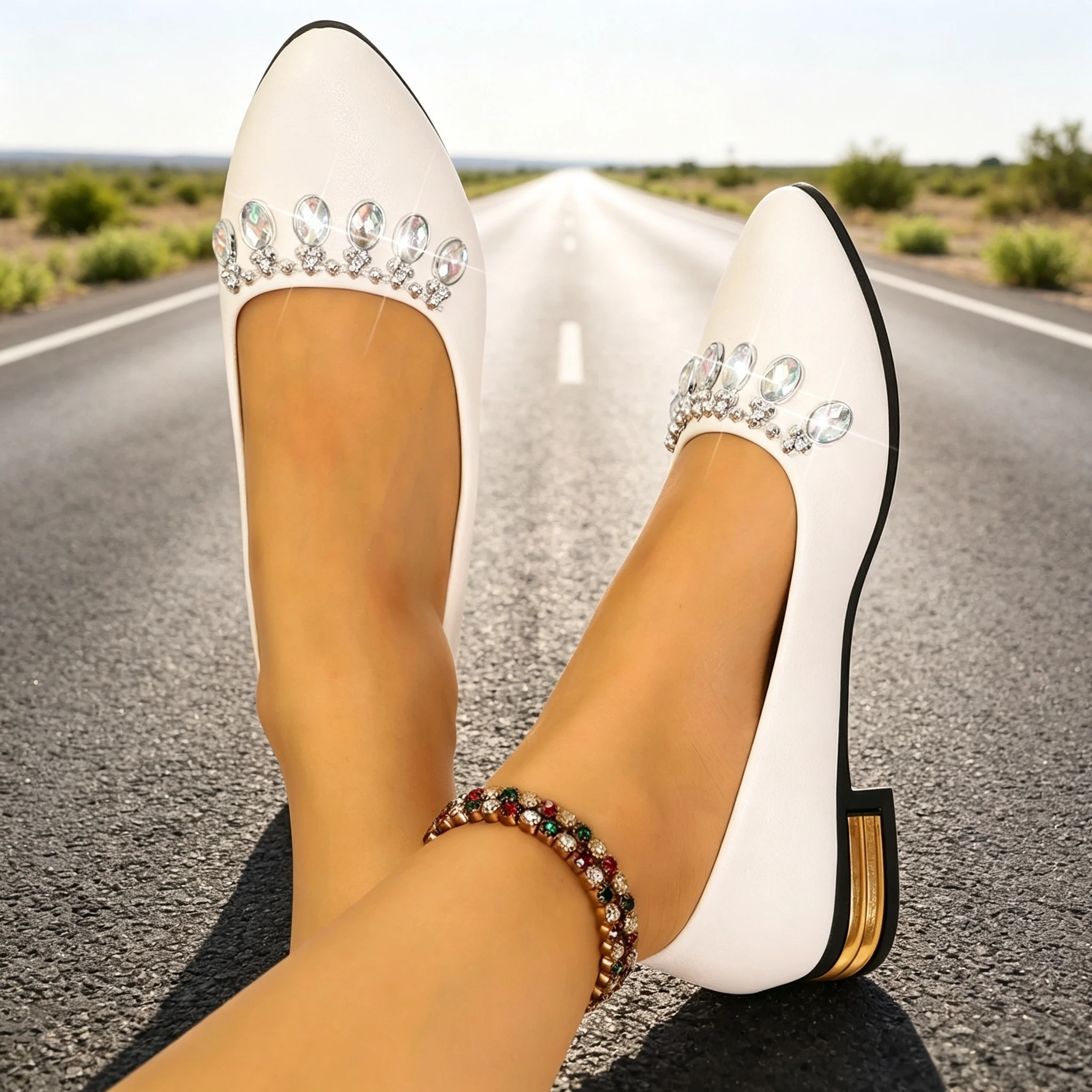 Women Flats Pointed Toe Ballet - огляд і ціна Women'S Fashion Loafers