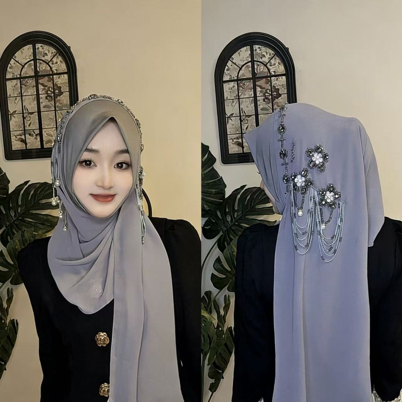 Abaya Hijab Muslim Women Shawl - огляд і ціна Women Fashion Malaysia