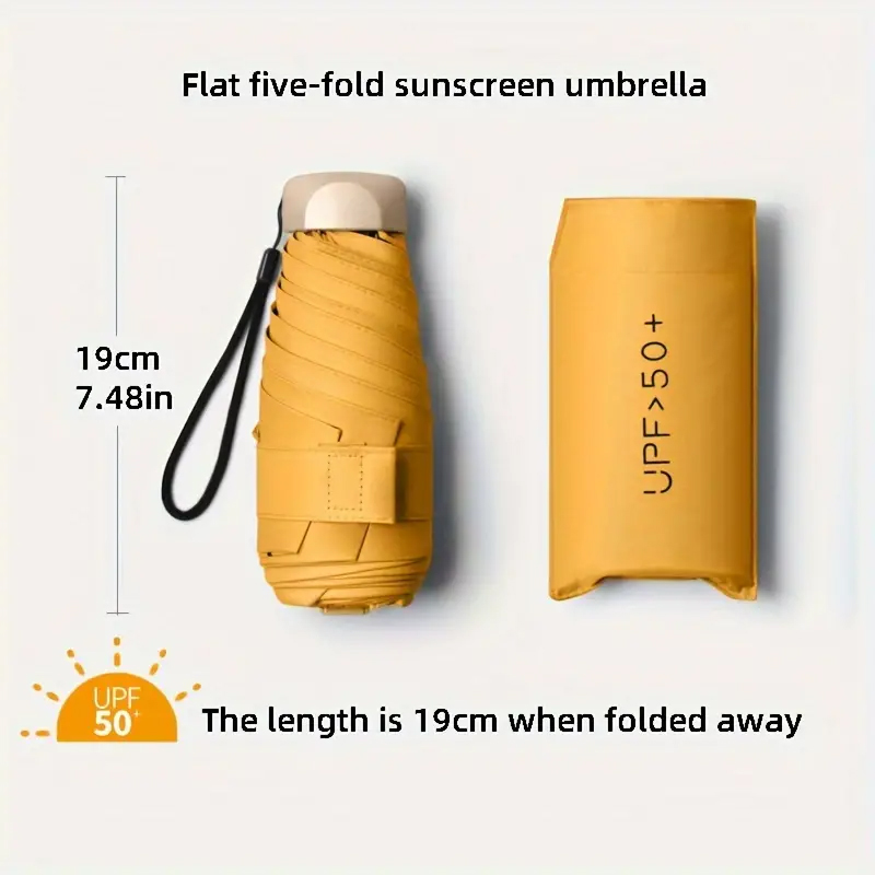 Small Folding Umbrella Sun Wom - огляд і ціна Women'S Fashion Umbrella
