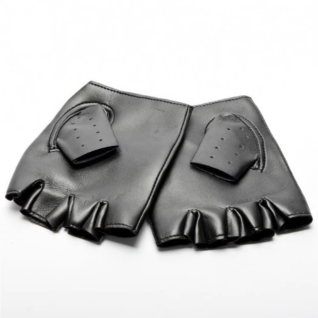 Steampunk PU Leather Fingerles - огляд і ціна Women Fashion Gloves
