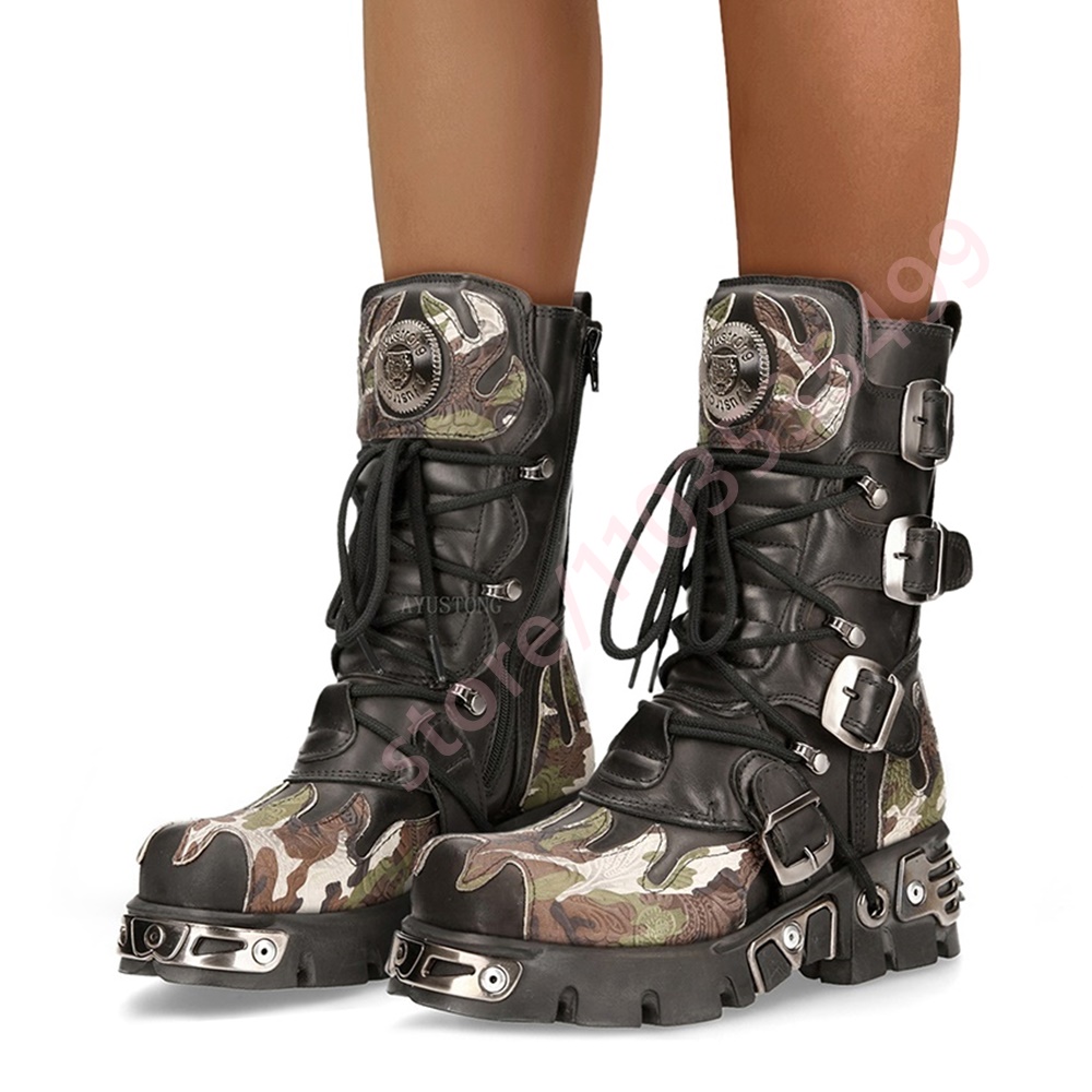 Punk Rock Camouflage Belt Buck - огляд і ціна Women'S Fashion Trends 2025