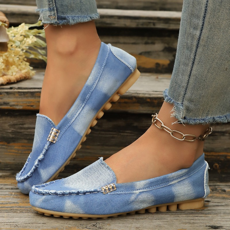 Fashion Light Blue Denim Mocca - огляд і ціна Women'S Fashion Loafers