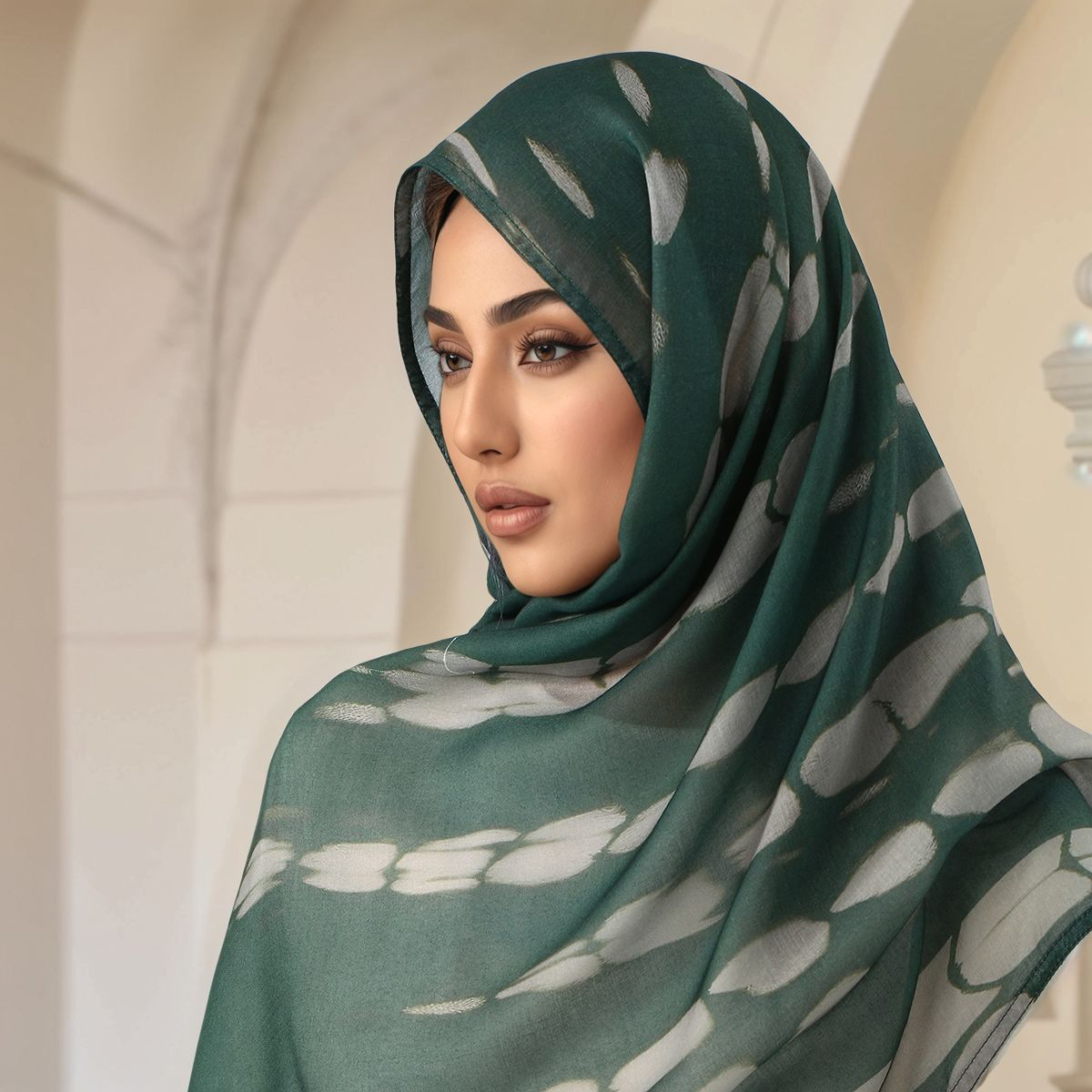 New Printing Rayon Hijab Scarf - огляд і ціна Women Fashion Malaysia