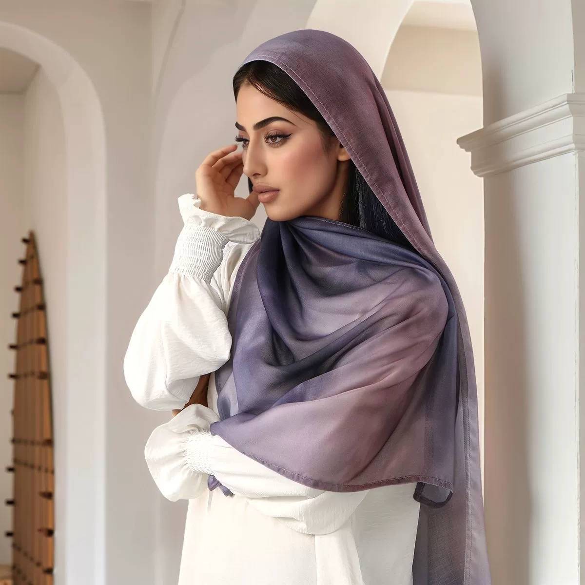 New Printing Rayon Hijab Scarf - огляд і ціна Women Fashion Malaysia