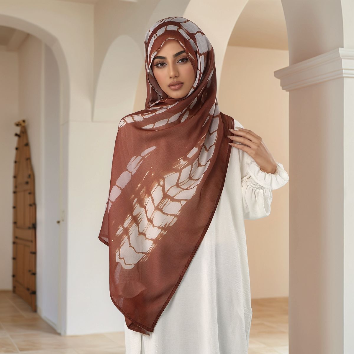 New Printing Rayon Hijab Scarf - огляд і ціна Women Fashion Malaysia