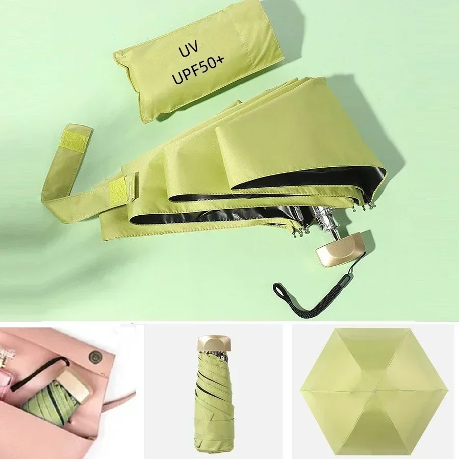 Mini five-fold umbrella sun pr - огляд і ціна Women'S Fashion Umbrella