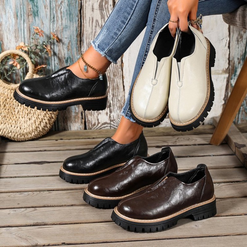 Retro British Style Women's Sh - огляд і ціна Women'S Fashion Loafers