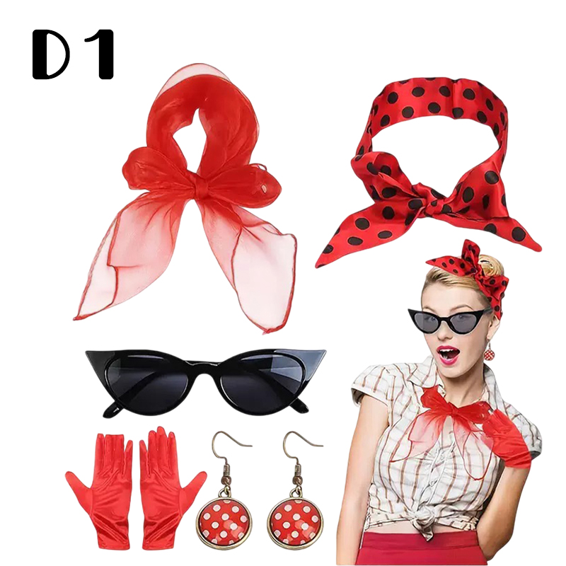 50s Retro Costume Accessories  - огляд і ціна Women'S Fashion Of The 50S
