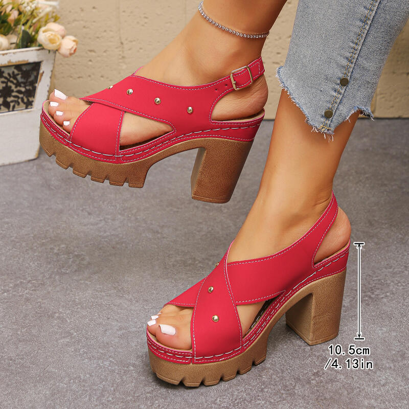 Vintage Super High Heel Cross  - огляд і ціна Spaghetti Strap Dress